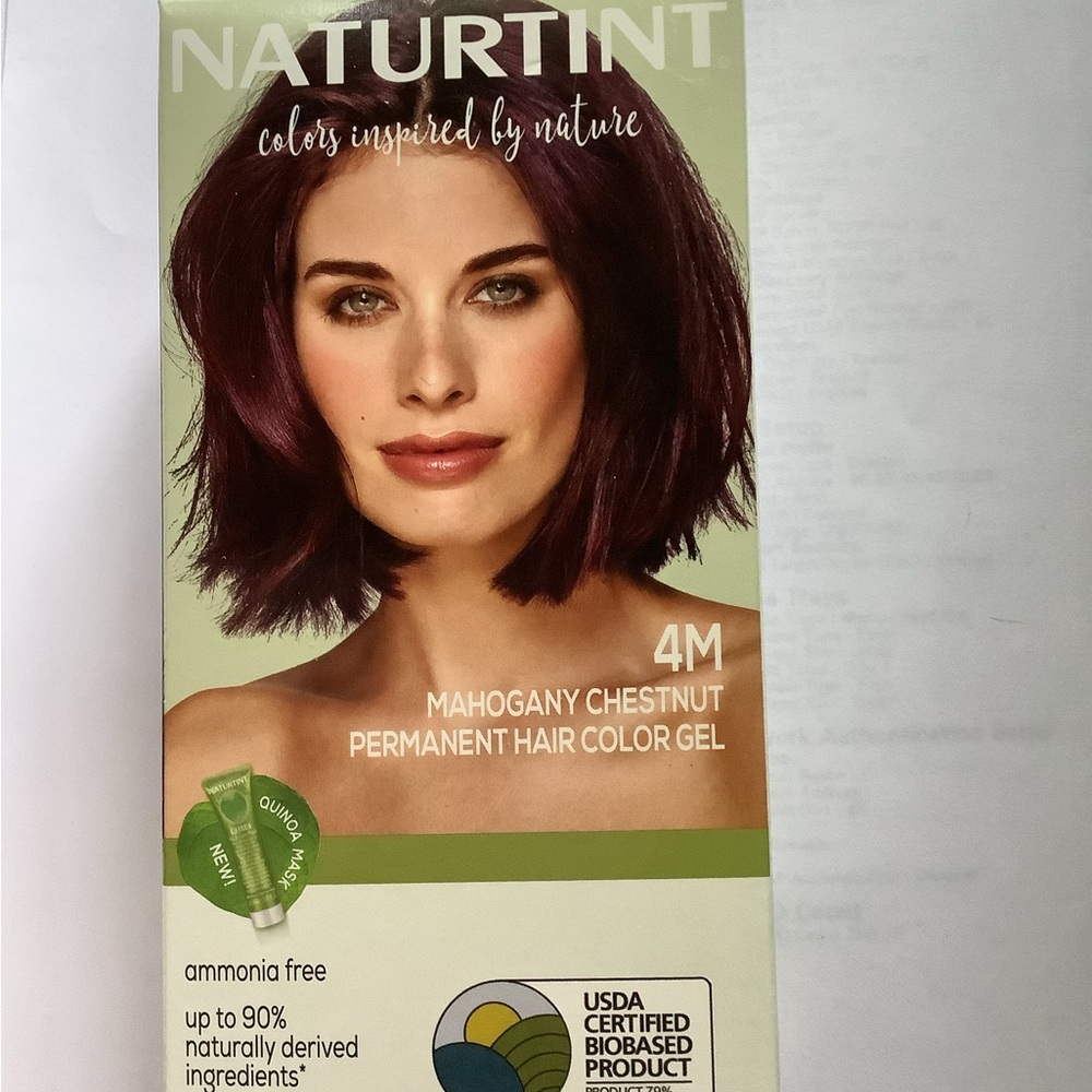 Case of 6 Naturtint Hair Color Gel 4M Mahogany Chestnut